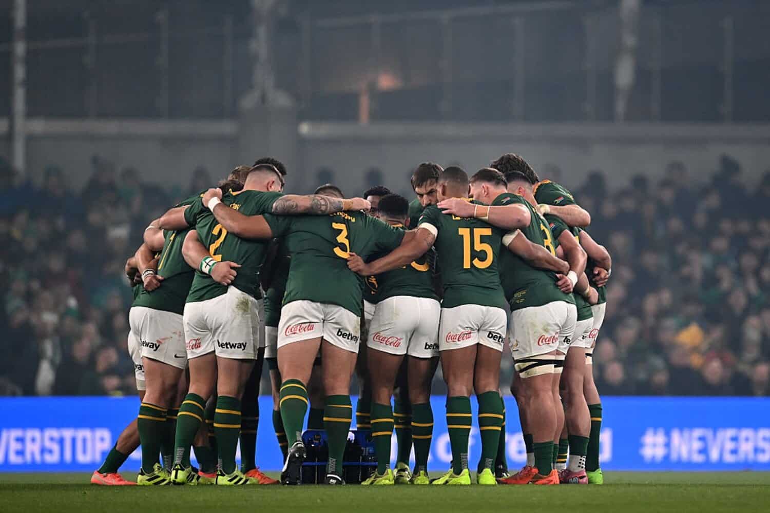 Six Springboks Make World Rugby Dream Team