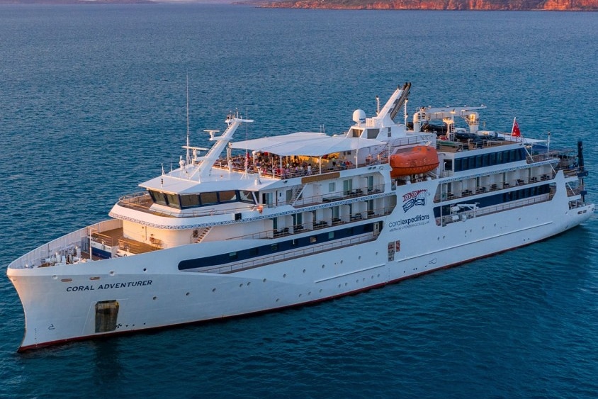 Australian Cruise Ship Coral Adventurer Runs Aground off Papua New Guinea Coast