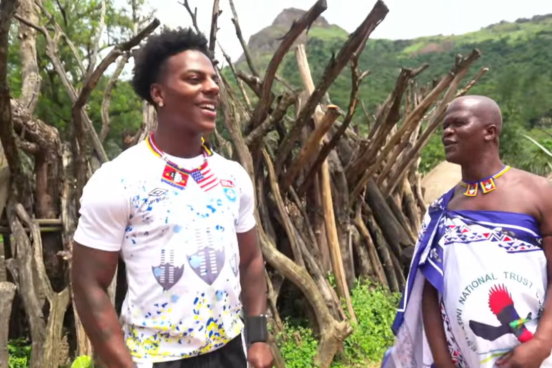 YouTube Star IShowSpeed Dances Sibhaca During Historic Eswatini Visit