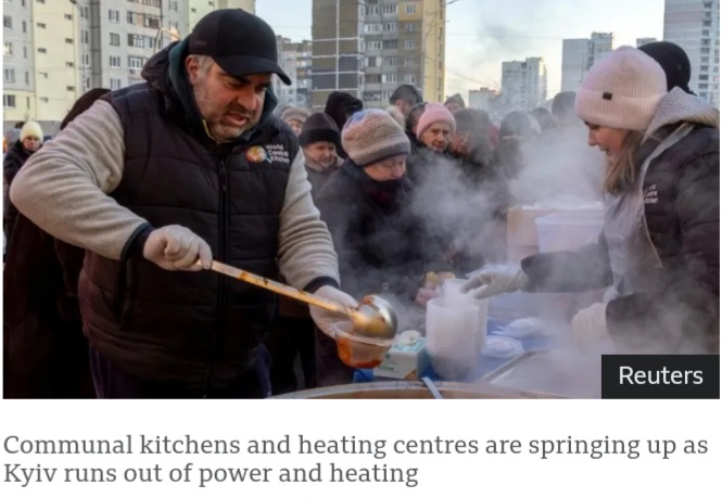 Russia Resumes Drone Strikes in Ukraine after Week-Long Pause, Leaving Thousands without Power in Freezing Weather