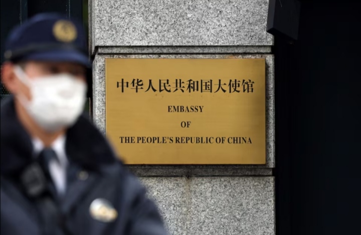 Embassy Intruder Sparks Diplomatic Tension Between China and Japan