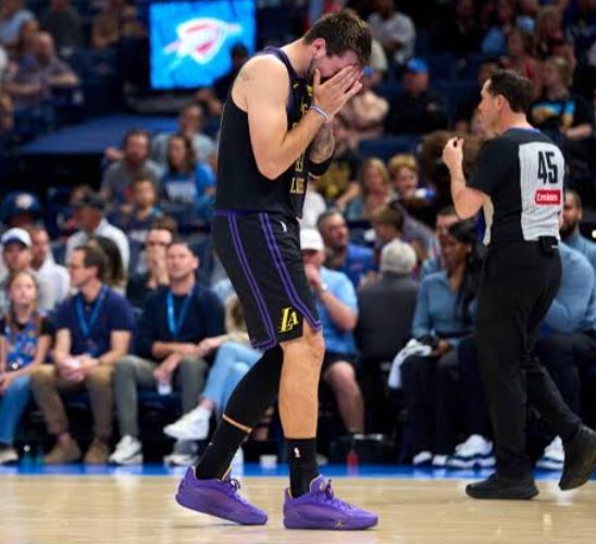 Luka Doncic, 27, Injury Blow Leaves Lakers Walking a Tightrope Before NBA Playoffs