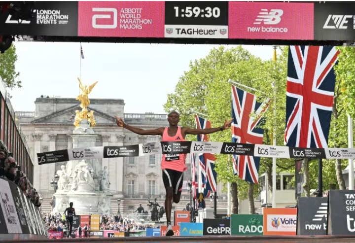 Adidas shares soar after London Marathon triumph