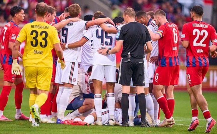 Jamal Musiala’s Second Collapse Sparks Concern as Fans Rally Behind Bayern Star